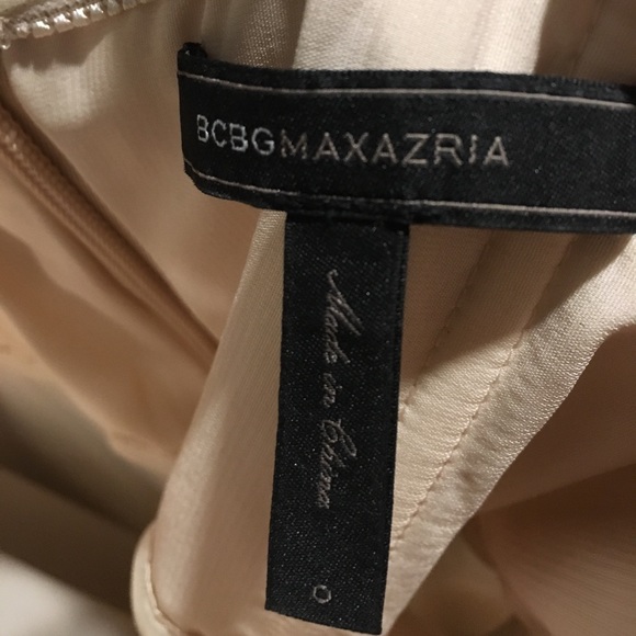 BCBG Max Azria Blush Jeweled Dress - Picture 5 of 5